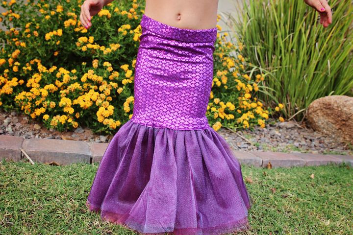 DIY Mermaid Skirt Costume
 DIY Little Mermaid Skirt Ariel Halloween Costume
