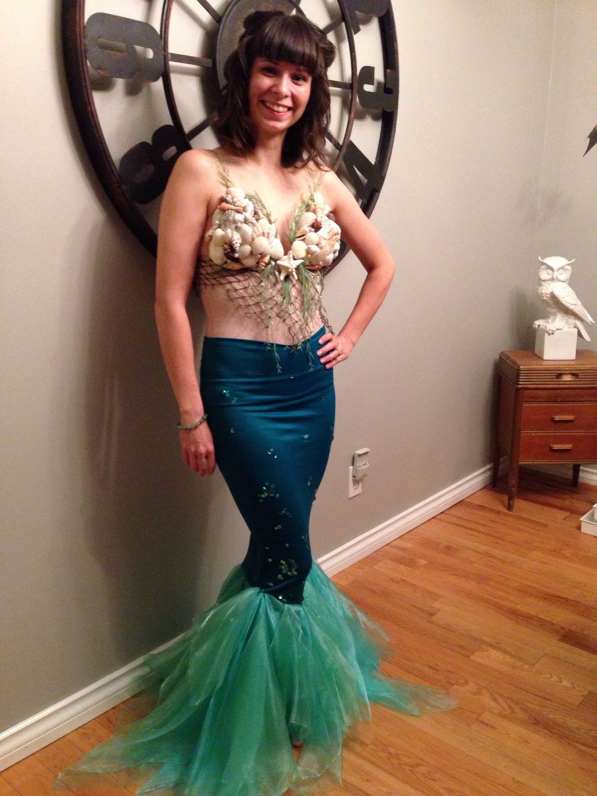 DIY Mermaid Skirt Costume
 homemade mermaid costumes Google Search
