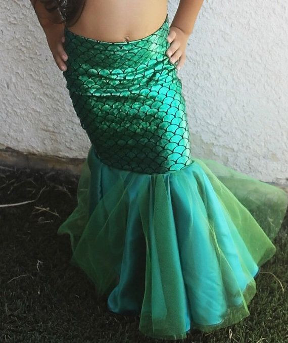 DIY Mermaid Skirt Costume
 Image result for mermaid skirt for girls homemade