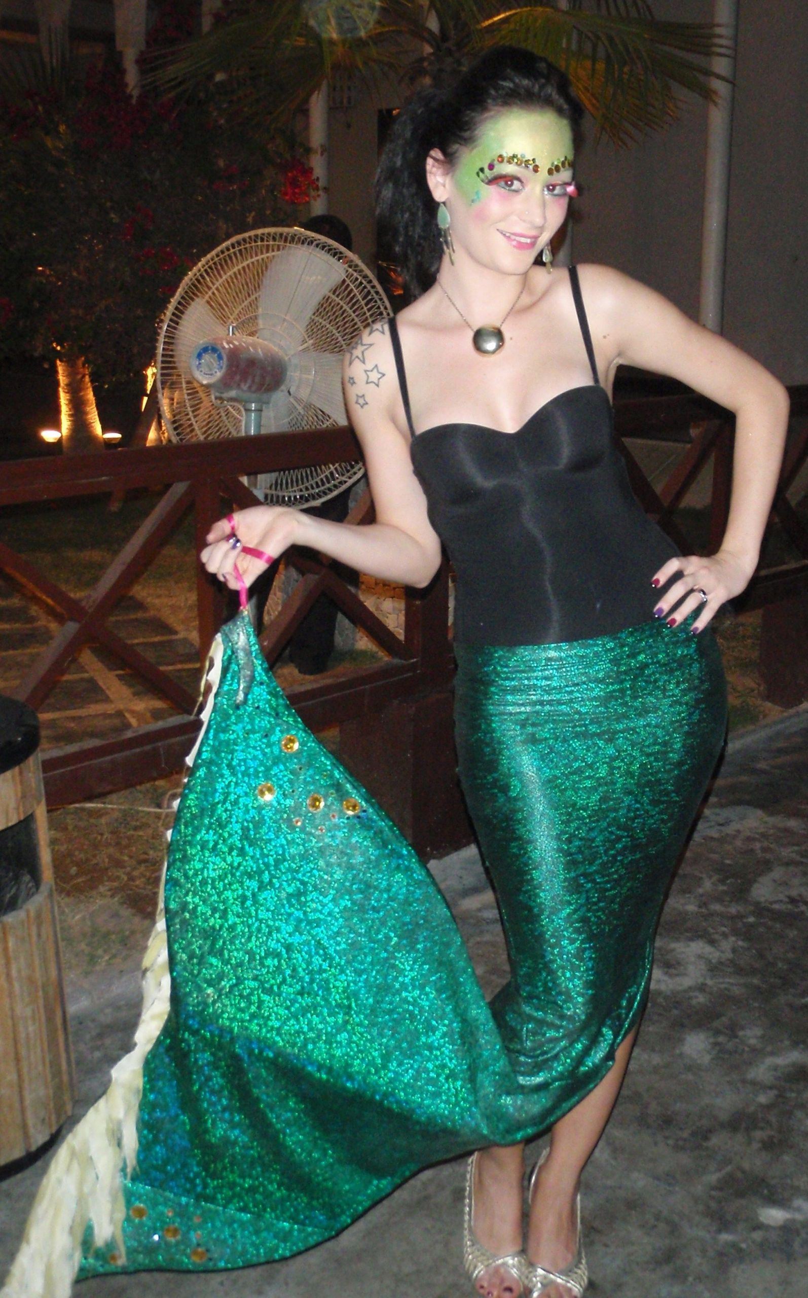 DIY Mermaid Skirt Costume
 Mermaid Costume