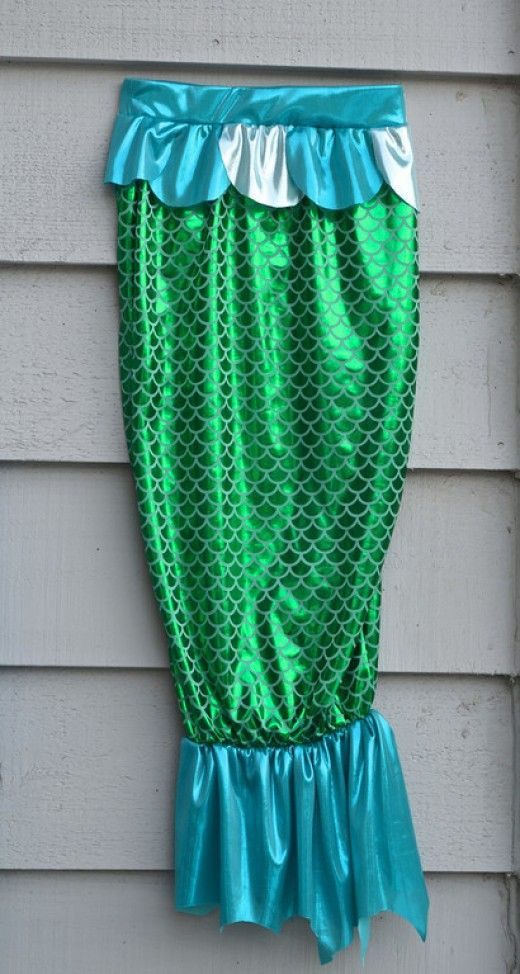 DIY Mermaid Skirt Costume
 Princess Hallloween Costumes Tutorial