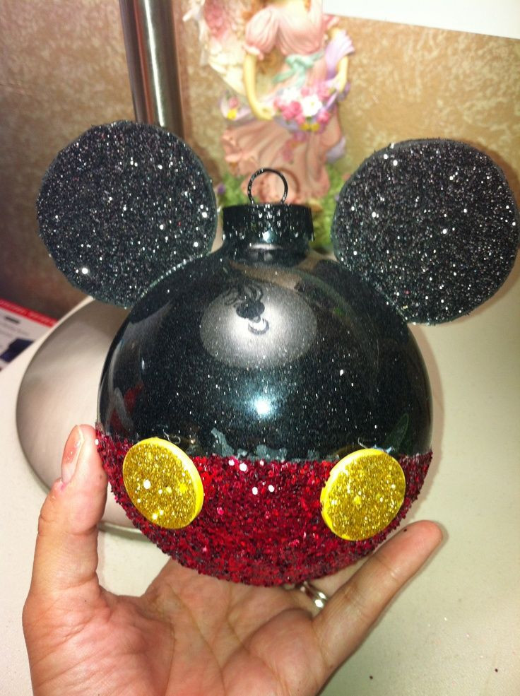 DIY Mickey Mouse Christmas Ornaments
 DIY Mickey Mouse Christmas Ornaments