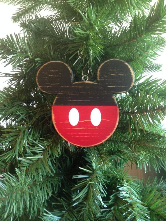 DIY Mickey Mouse Christmas Ornaments
 Mickey Mouse Christmas Ornament Disney Christmas Ornament