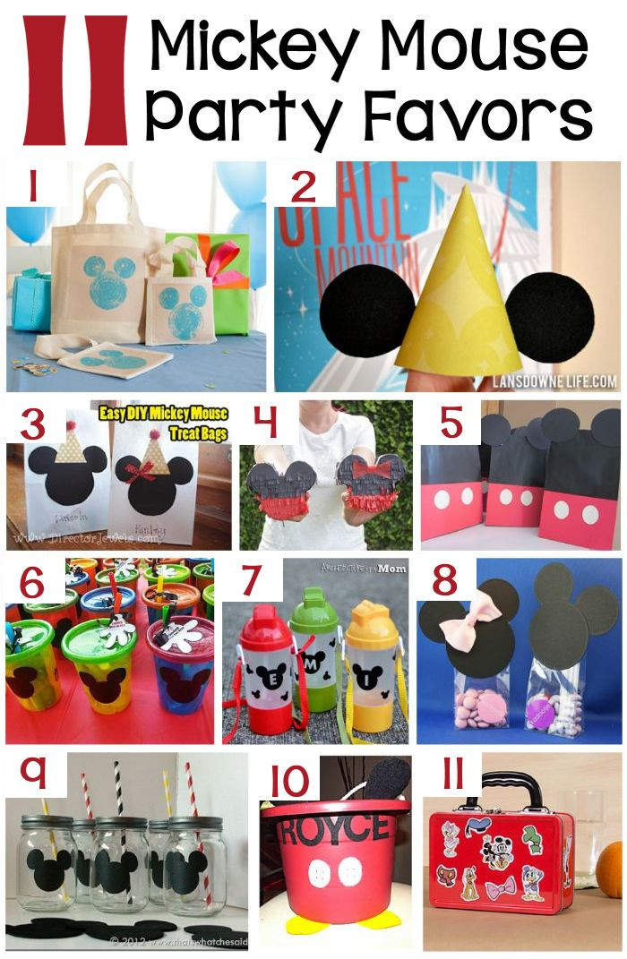 DIY Mickey Mouse Decorations
 70 Mickey Mouse DIY Birthday Party Ideas – About Family