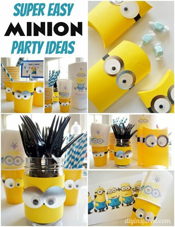 Diy Minion Birthday Party Ideas
 DIY Minions Party Ideas DIY Inspired