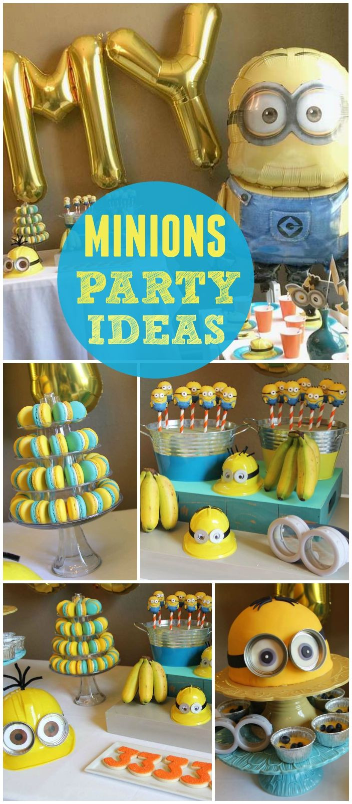 Diy Minion Birthday Party Ideas
 Despicable Me Minions Birthday " e in a Minion