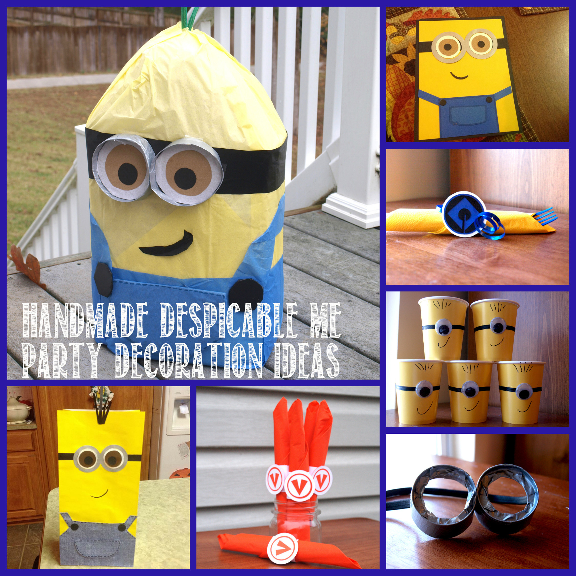 Diy Minion Birthday Party Ideas
 Despicable Me Birthday Party Rebecca Autry Creations