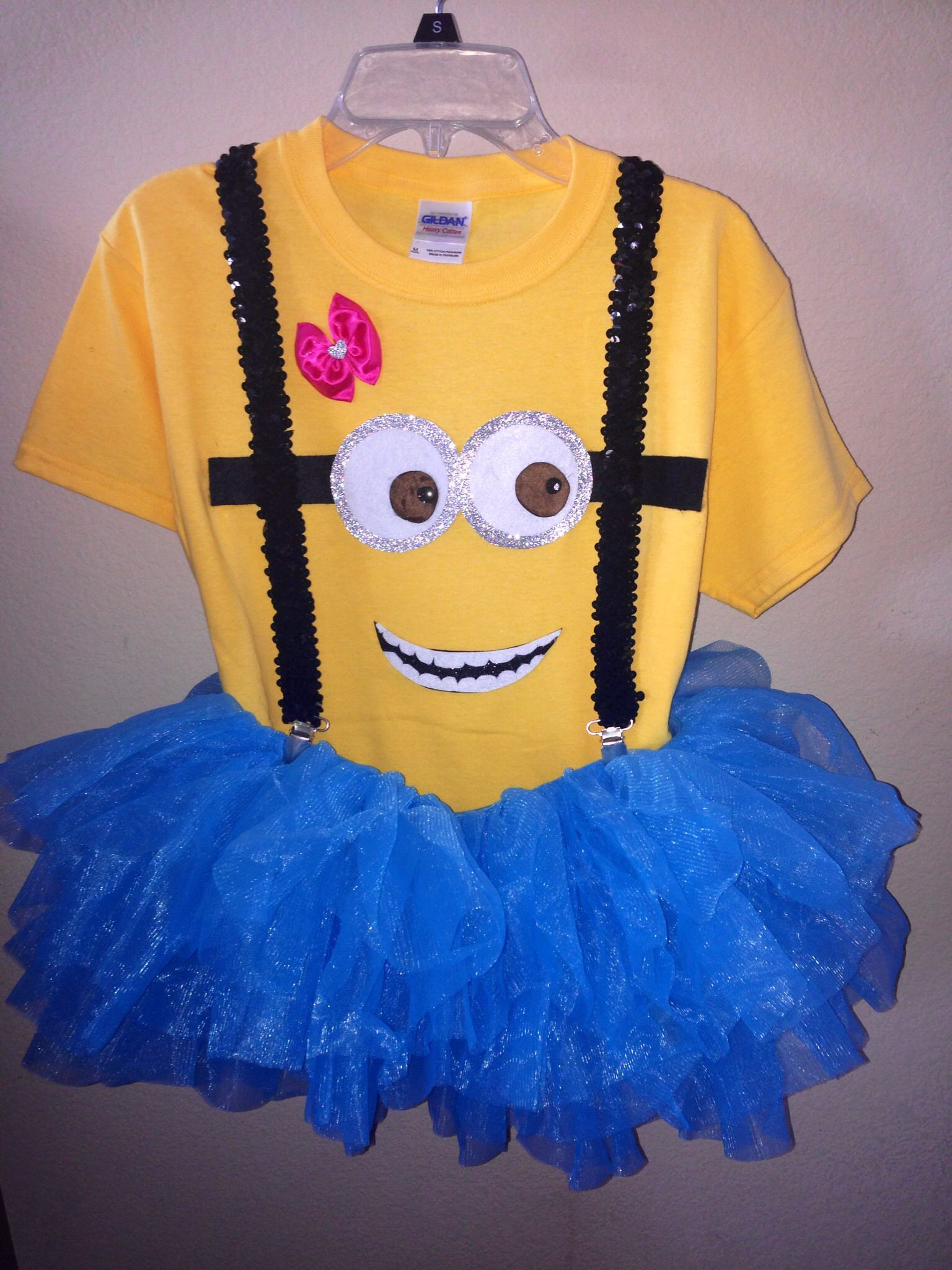 DIY Minion Costume For Toddler
 Homemade minion costume For my Living Dolls