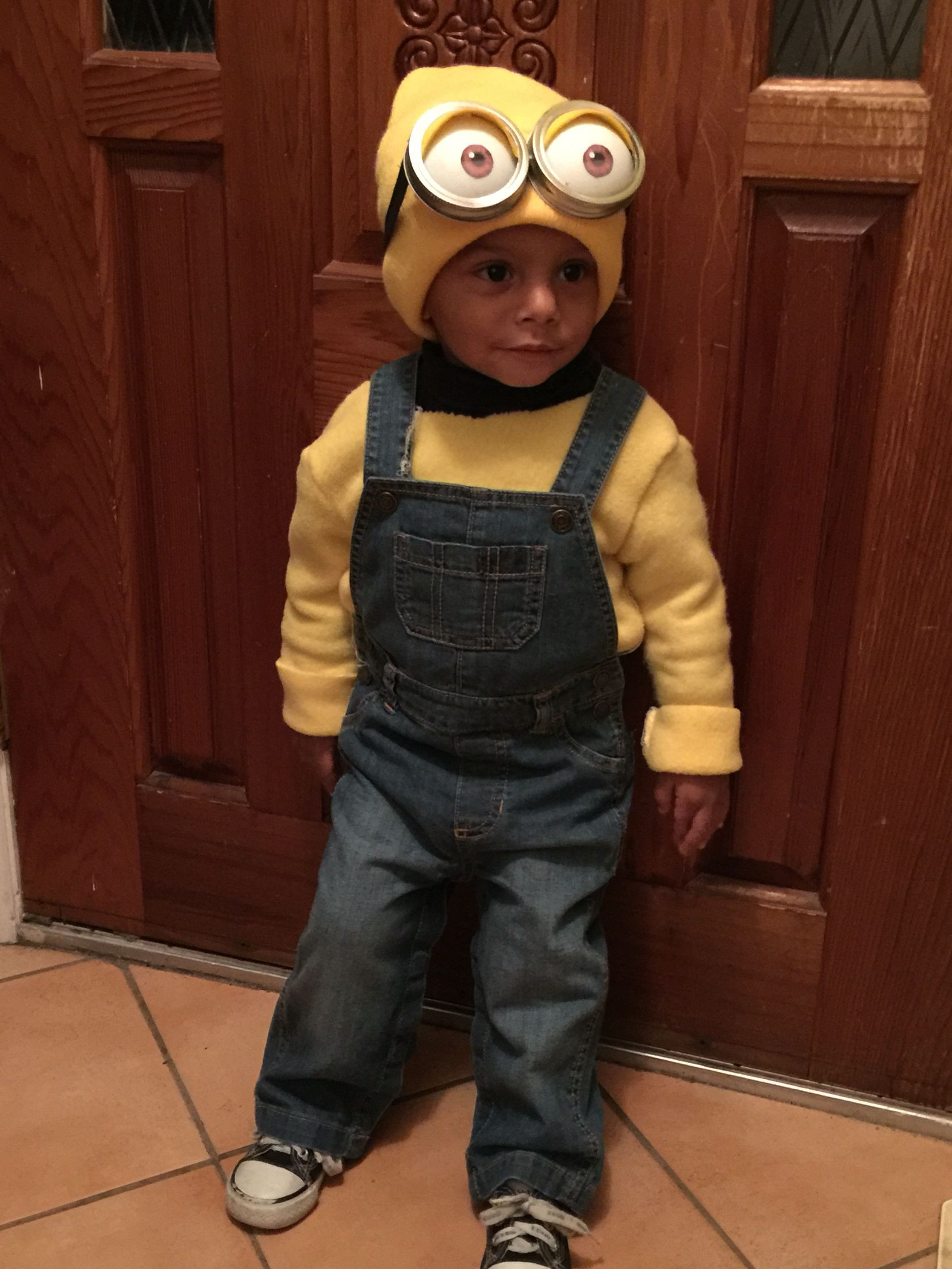 DIY Minion Costume Toddler
 Toddler Minion costume