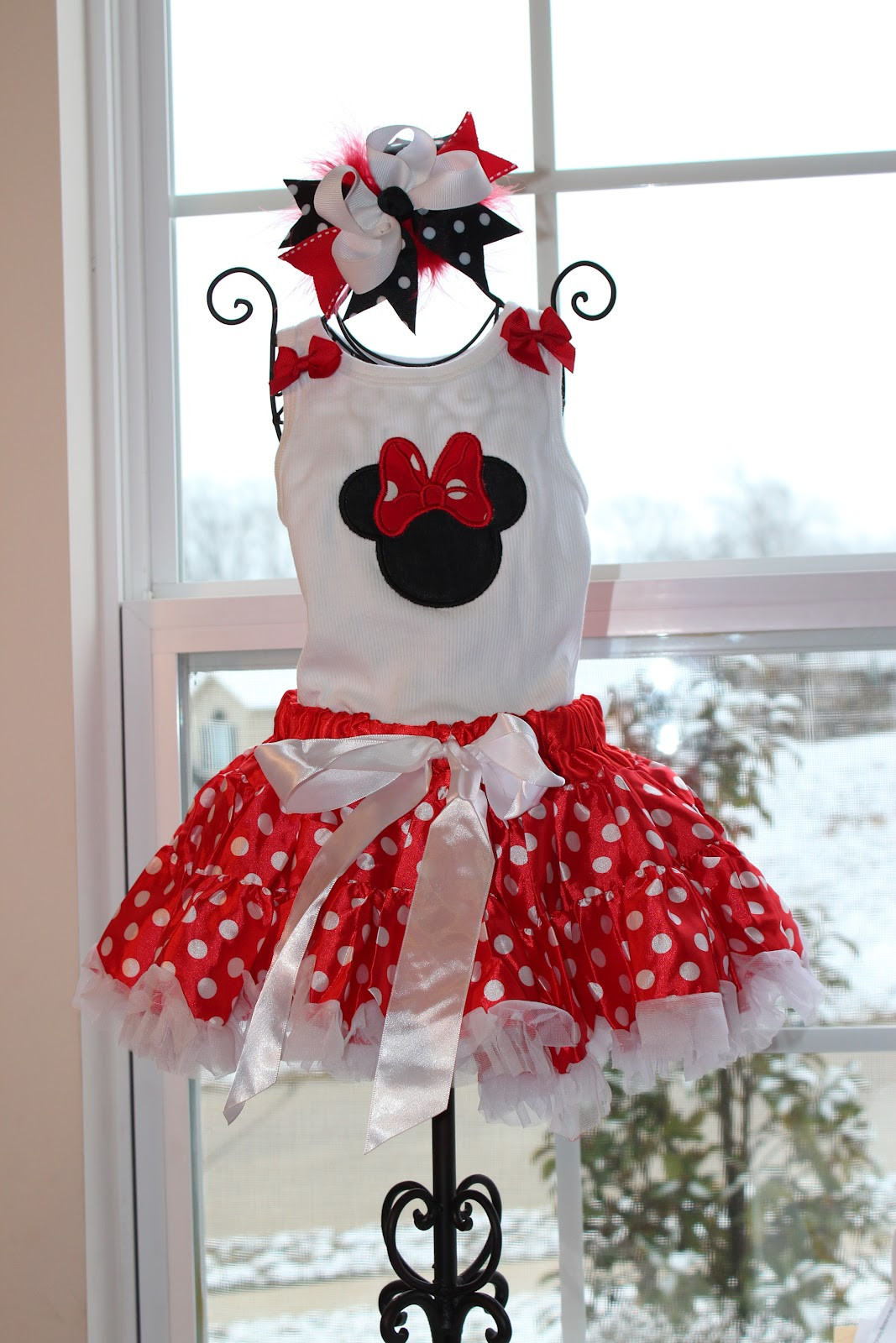 Diy Minnie Mouse Hair Bow Awesome Diy Minnie Mouse Head Appliques Red Hair Bow