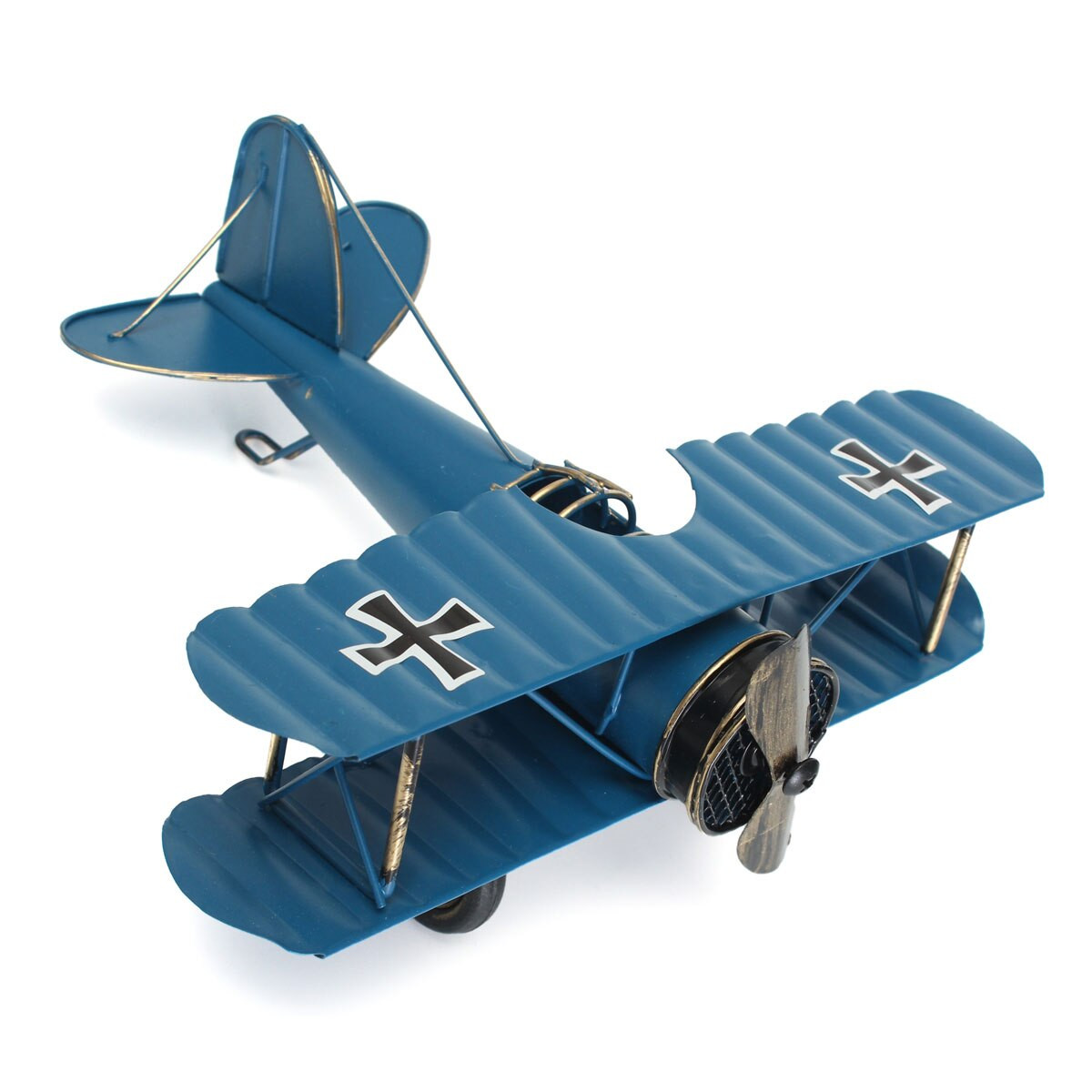 DIY Model Airplane
 DIY Vintage Retro Blue Plane Airplane Aircraft