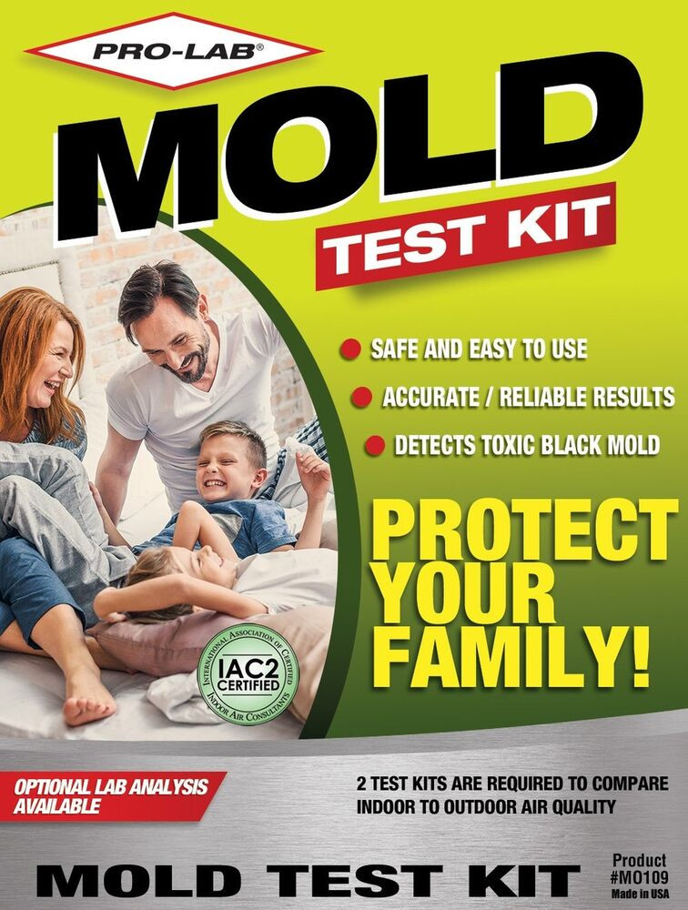 DIY Mold Test Kit
 Detects Toxic Black Mold Test Kit For Home Safe Use Do It