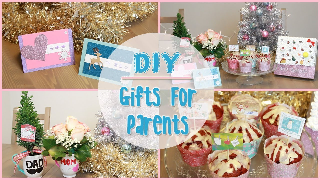 DIY Mom Christmas Gifts
 DIY Holiday Gift Ideas for Parents