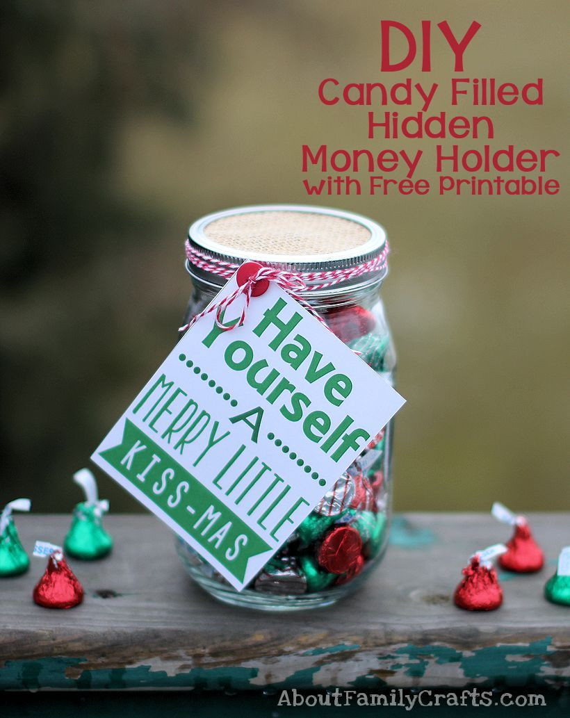 DIY Money Gifts
 DIY Candy Filled Hidden Money Holder – About Family Crafts