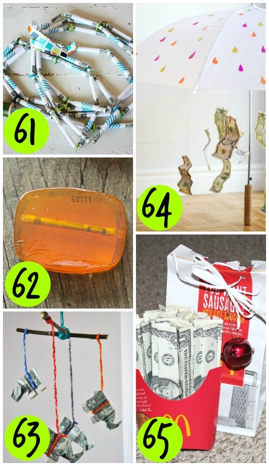 DIY Money Gifts
 65 Ways to Give Money as a Gift From The Dating Divas