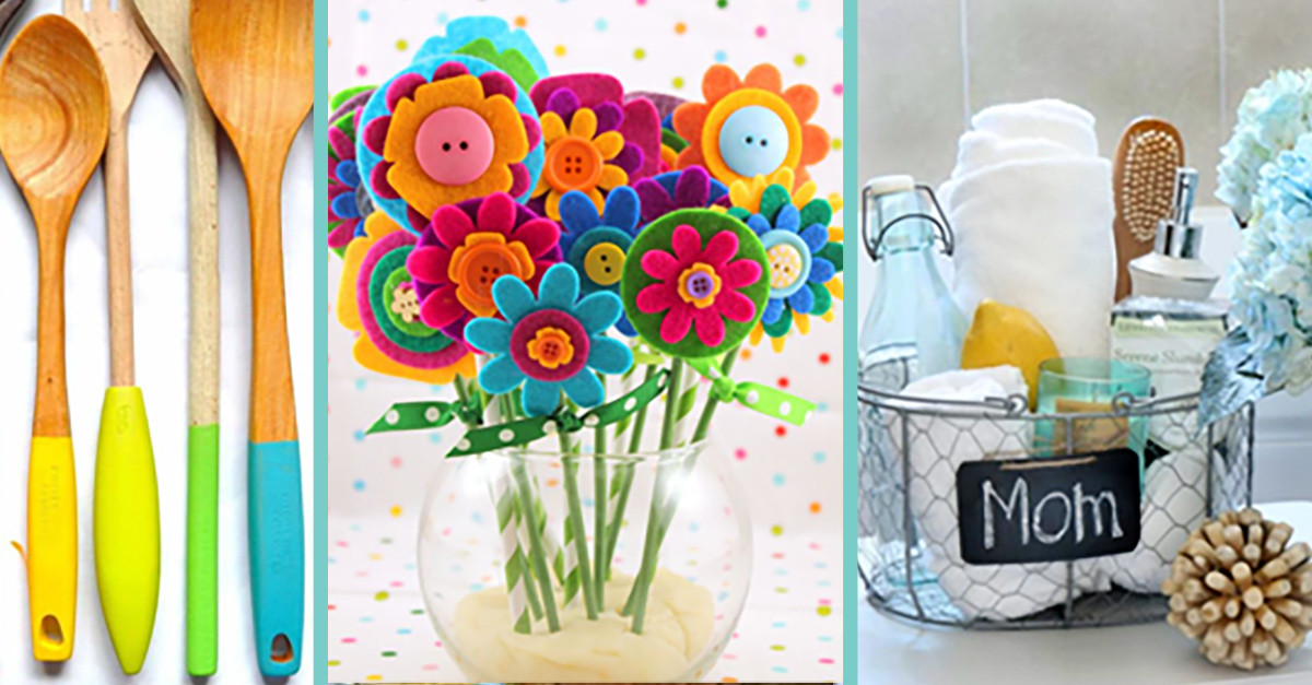 DIY Mother'S Day Gift Ideas
 34 Easy DIY Mothers Day Gifts That Are Sure To Melt Her Heart