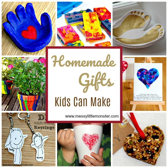 DIY Mother'S Day Gifts From Toddlers
 Handmade Gifts Kids Can Make Messy Little Monster
