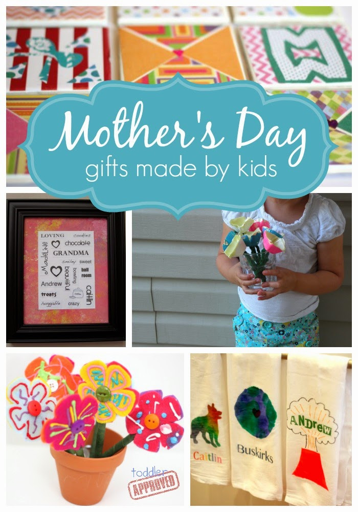 DIY Mother'S Day Gifts From Toddlers
 Toddler Approved Homemade Gifts Made By Kids for Mother