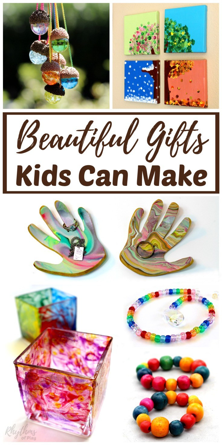 DIY Mother'S Day Gifts From Toddlers
 Beautiful DIY Gifts Your Kids Can Make Homeschool Giveaways