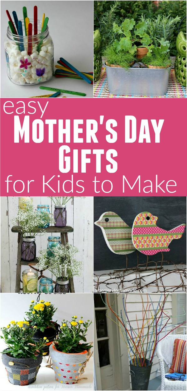 DIY Mother'S Day Gifts From Toddlers
 Easy Mother s Day Gifts for Kids to Make Hoosier Homemade