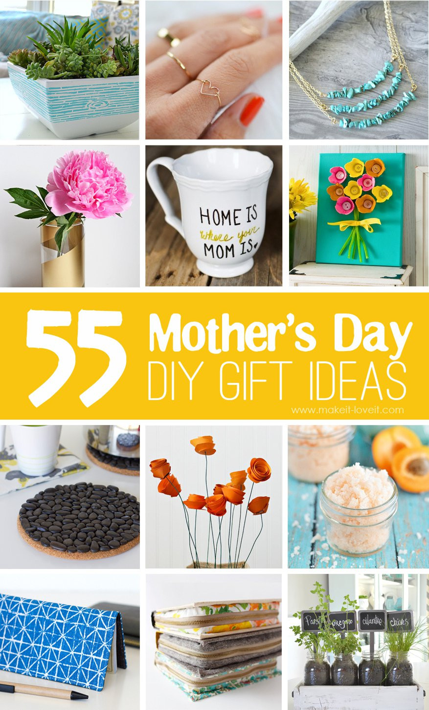 DIY Mother'S Day Gifts Pinterest
 40 Homemade Mother s Day Gift Ideas