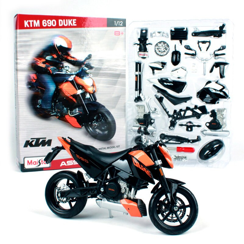 DIY Motorcycle Kit
 Maisto 1 12 KTM 690 Duke 3 Assembly DIY MOTORCYCLE BIKE