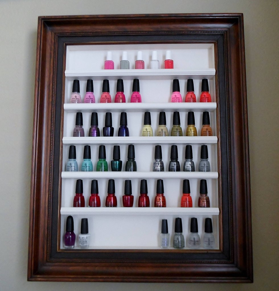 DIY Nail Polish Organizer
 DIY Nail Polish Organizers 8 Ways to Store Your Lacquers