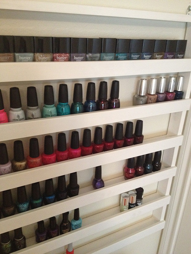 DIY Nail Polish Organizer
 8 Nail Polish Organizer Ideas You’ll Want to Copy