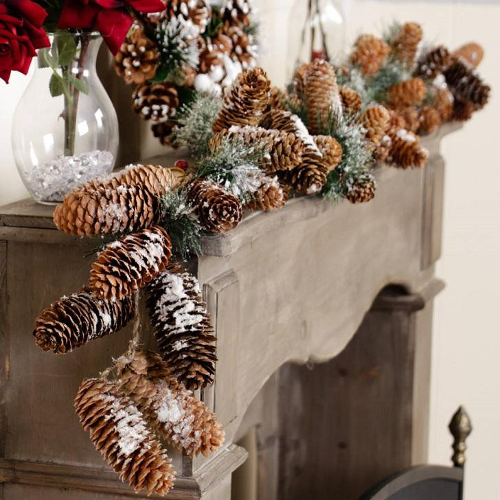 DIY Nature Decor
 DIY Christmas garlands from natural materials –