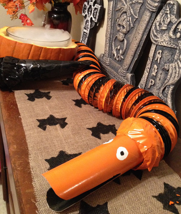DIY Nightmare Before Christmas Decorations
 snake feature 2