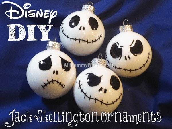 DIY Nightmare Before Christmas Decorations
 DIY Jack Skellington Ornaments VIDEO The Nightmare