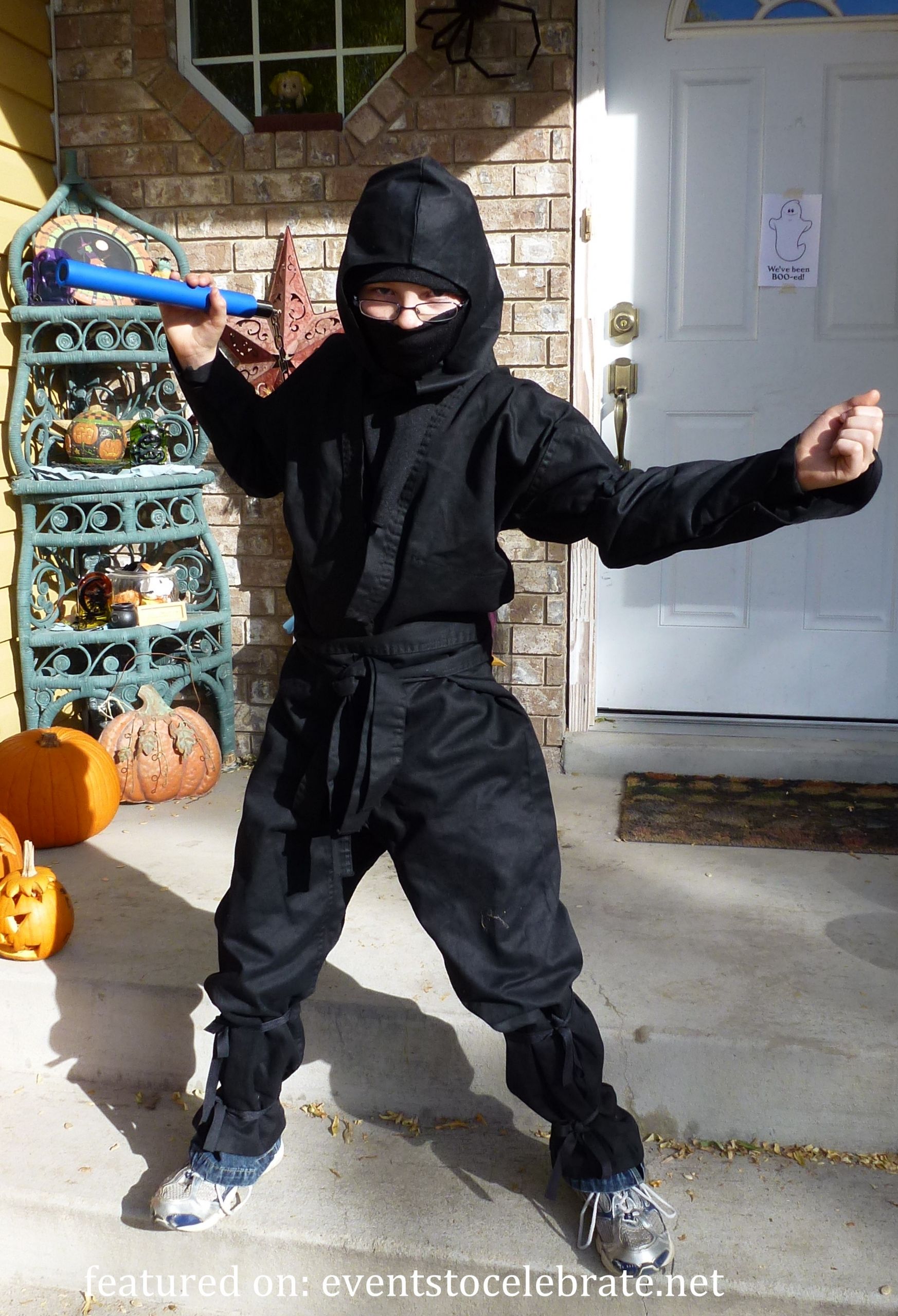 DIY Ninja Mask
 DIY Halloween Costumes events to CELEBRATE