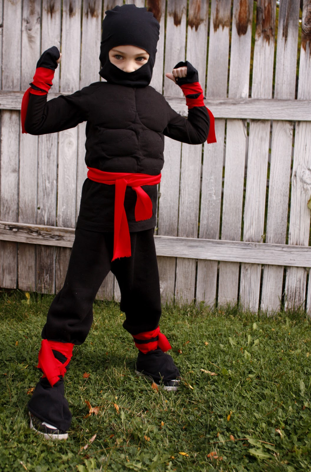 DIY Ninja Mask
 ninja costume