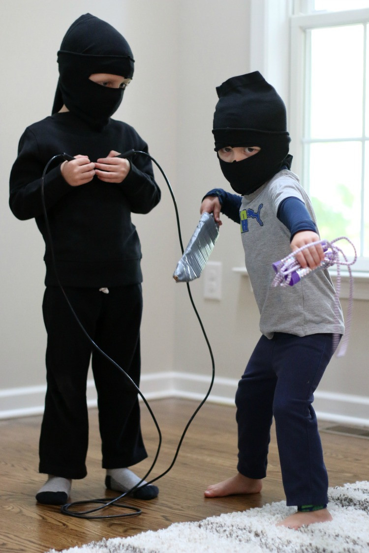 DIY Ninja Mask
 Karate Kid A DIY Costume for Kids Who Love Ninjas