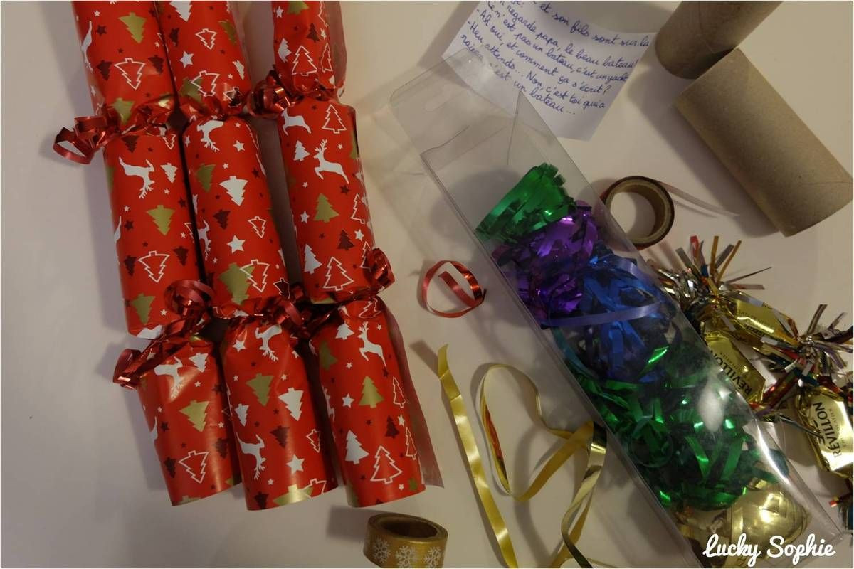 DIY Nos Cracker
 Crackers de Noël DIY enfants