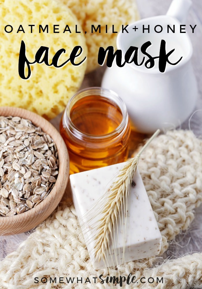 DIY Oatmeal Mask
 Easy DIY Honey Oatmeal Face Mask