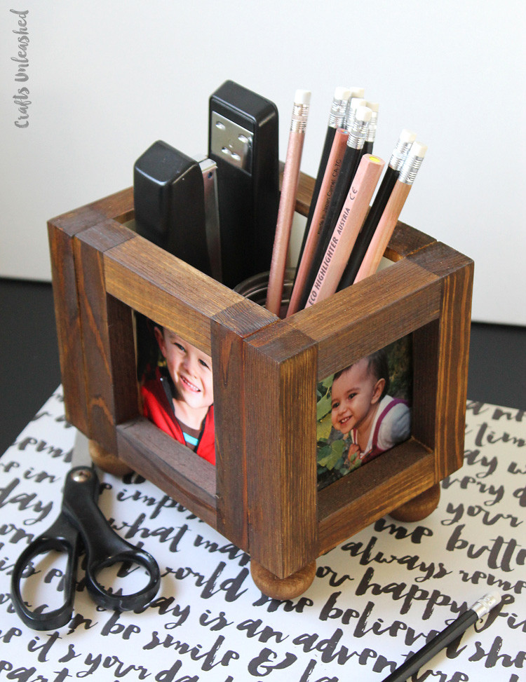 DIY Office Organizer
 DIY Desk Organizer Wood Frames Consumer Crafts