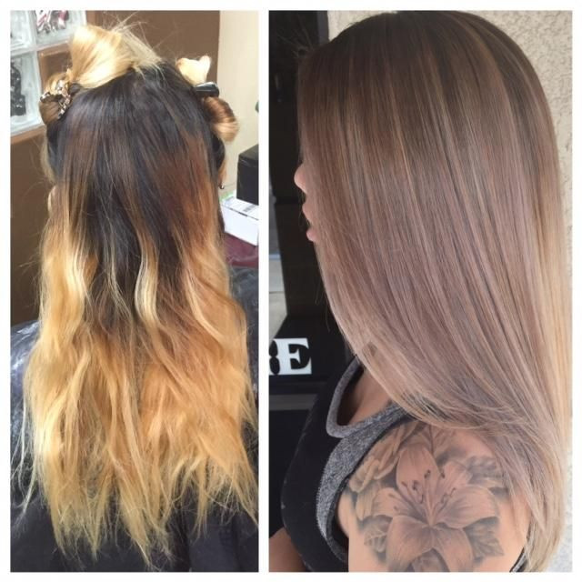 DIY Ombre Dark Hair Without Bleach
 THE FIX Home Bleach "Job" To Pro Sombre
