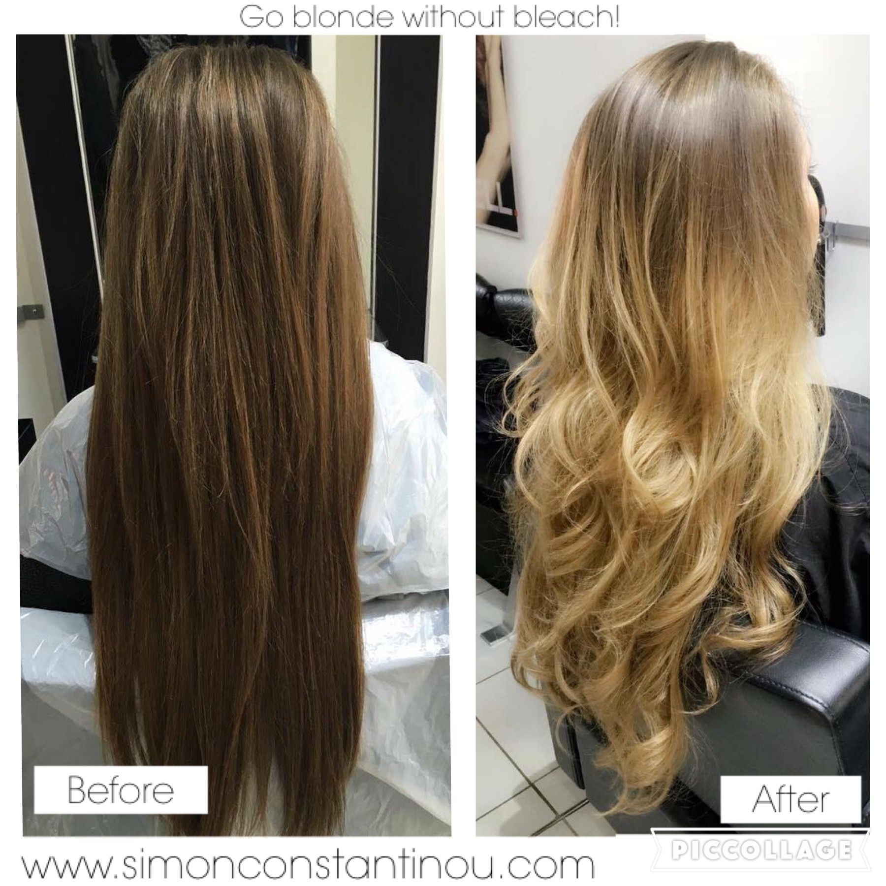 DIY Ombre Dark Hair Without Bleach
 Go lighter without bleach Ombré Balayage by Zobha Call