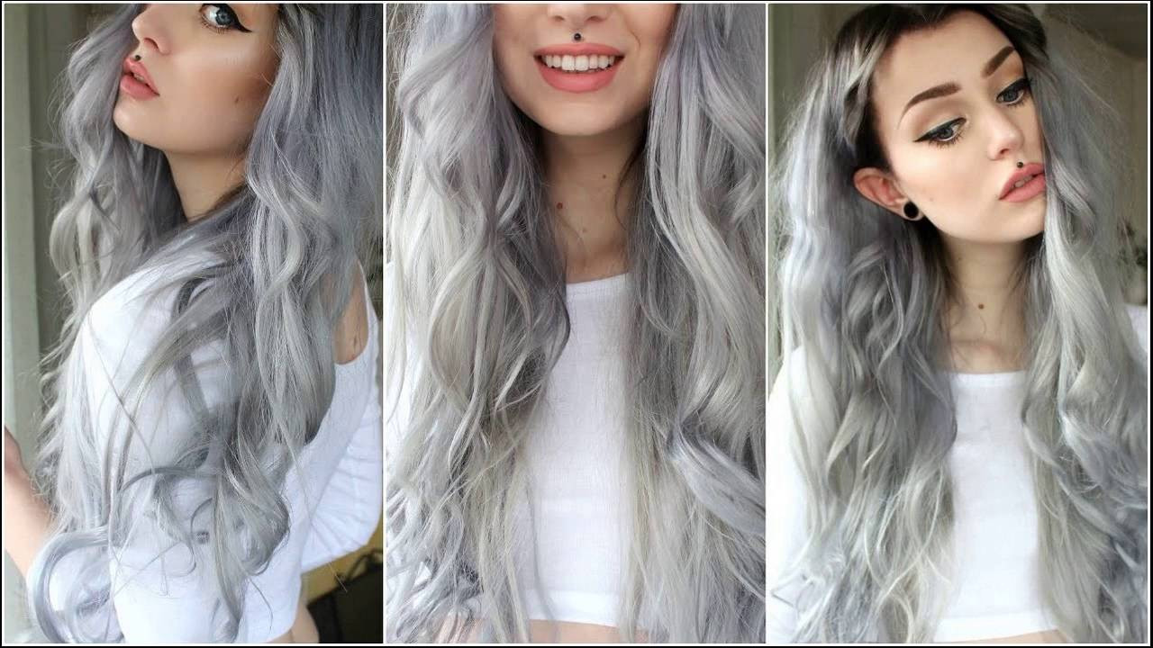 DIY Ombre Dark Hair Without Bleach
 How To Get Silver Hair Without Bleach At Home Naturally
