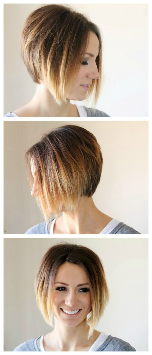 DIY Ombre Short Hair
 The Great Hair Post short hair pixie cuts ombre short