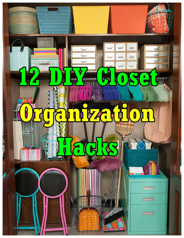 DIY Organization Hacks
 12 DIY Closet Organization Hacks Frugal Living for Life