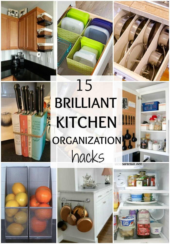 DIY Organization Hacks
 Brilliant Kitchen Organization Hacks A Blissful Nest