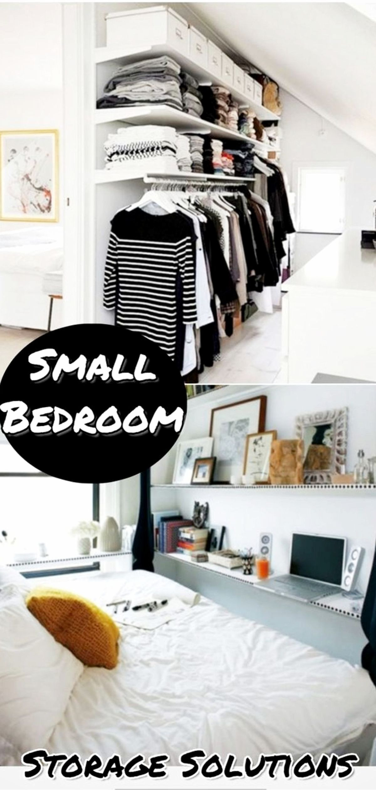 DIY Organization Ideas For Bedrooms
 38 Creative Storage Solutions for Small Spaces Awesome