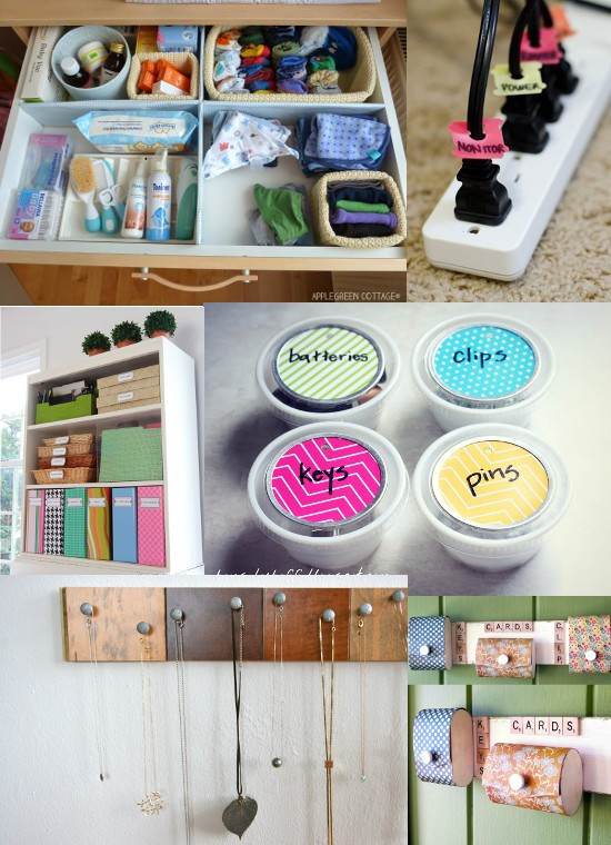 DIY Organization Tips
 35 DIY Home Organizing Ideas