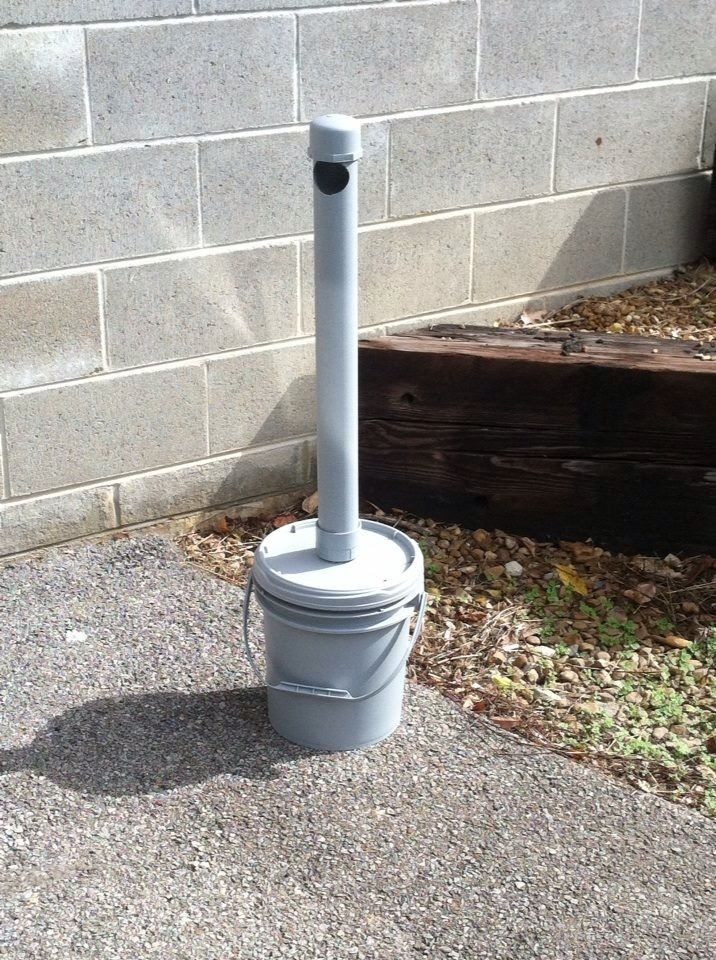 DIY Outdoor Ashtray Ideas
 Outdoors ashtray … …
