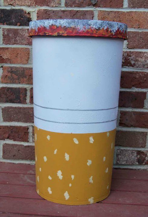 DIY Outdoor Ashtray Ideas
 Pin on Trashy Art