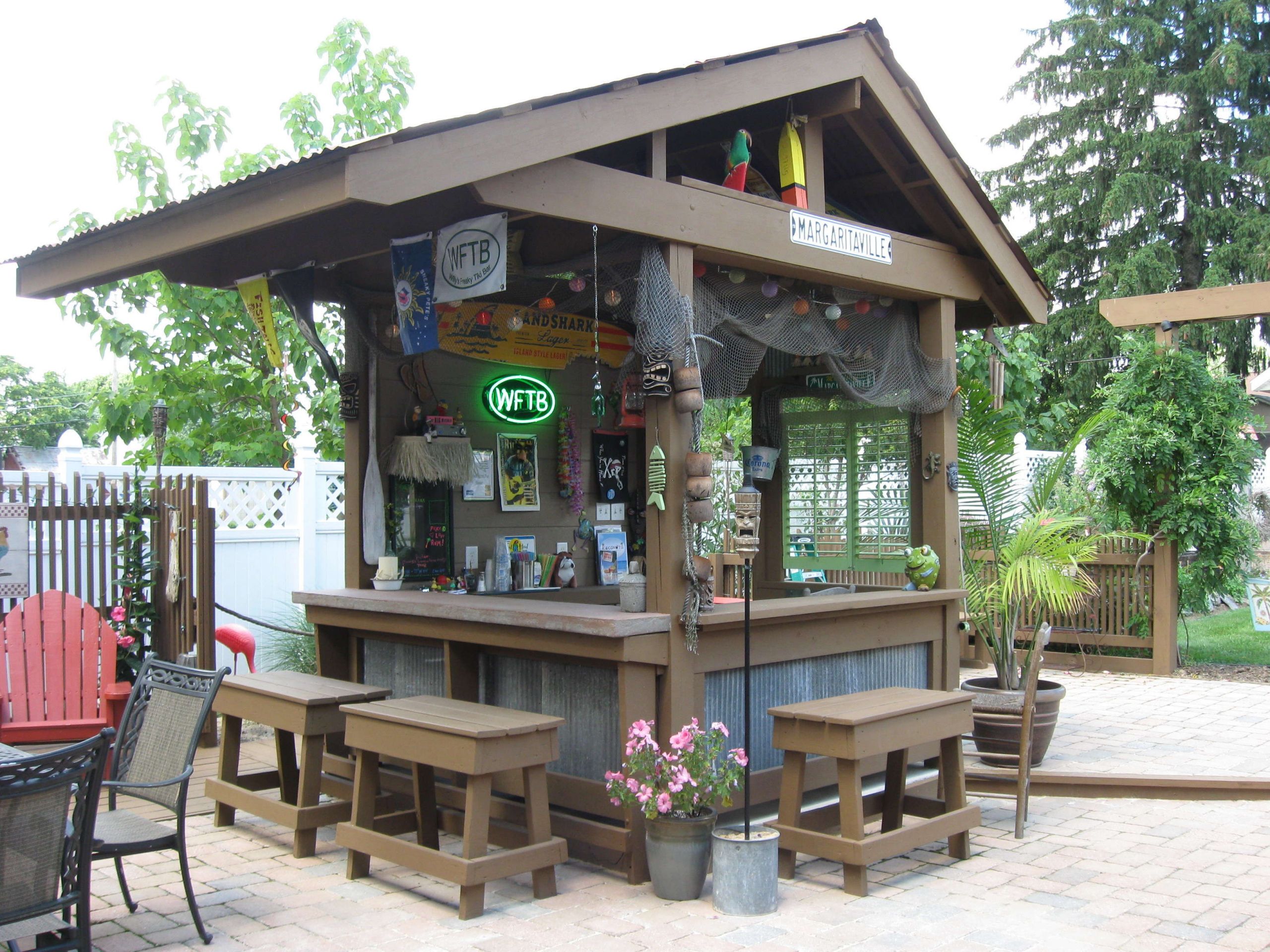 DIY Outdoor Bar
 DIY OUTDOOR BAR IDEAS 30 decoratoo