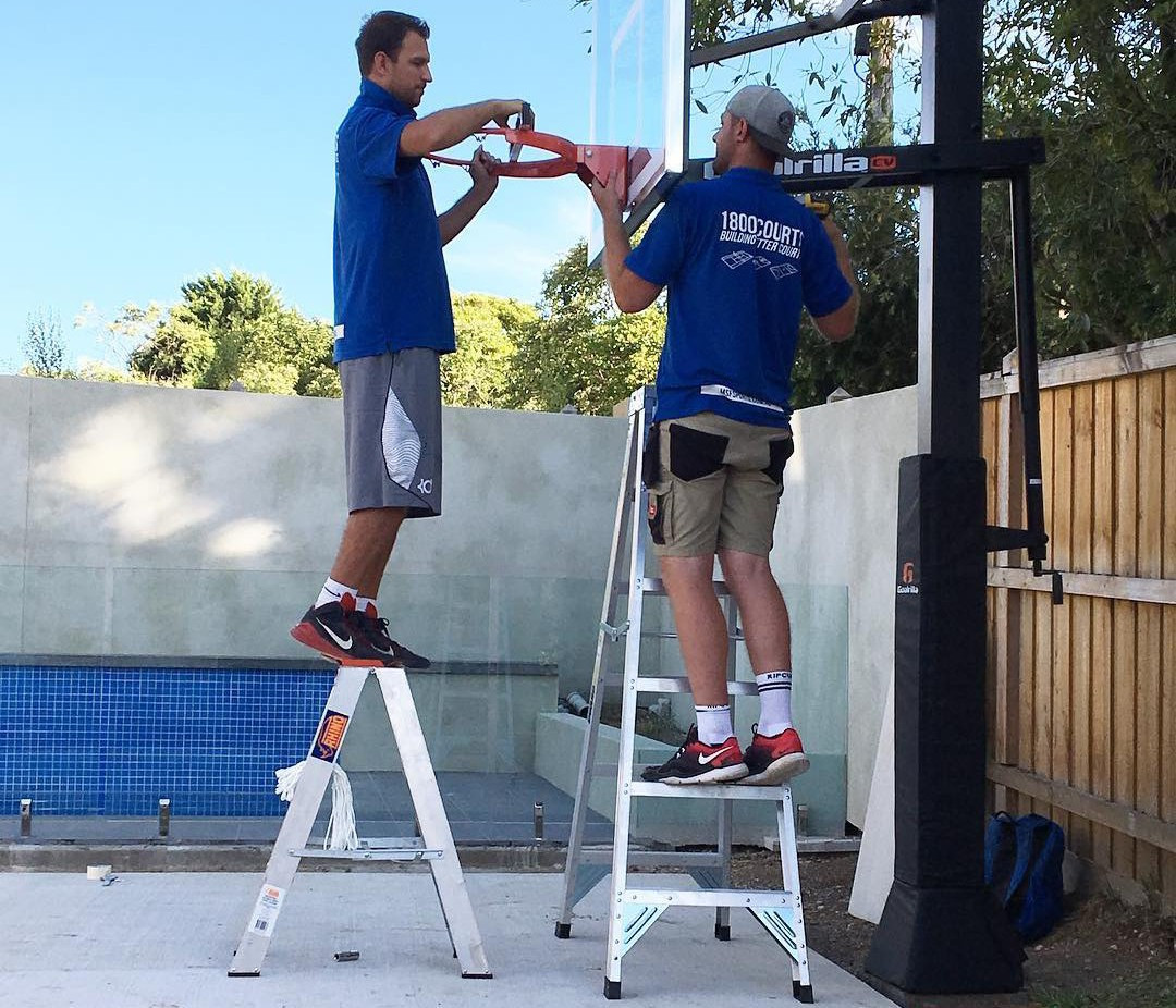 DIY Outdoor Basketball Court
 How to Build a DIY Backyard Basketball Court MSF Sports