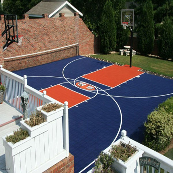 DIY Outdoor Basketball Court
 Easy To Install Diy Basketball Court Pickleball Court